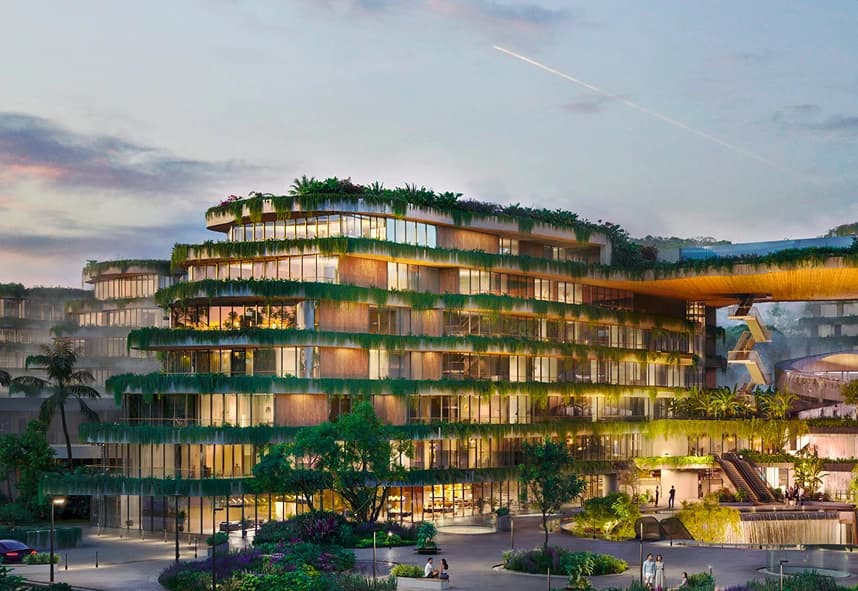 Layan Verde tokenized property visualization