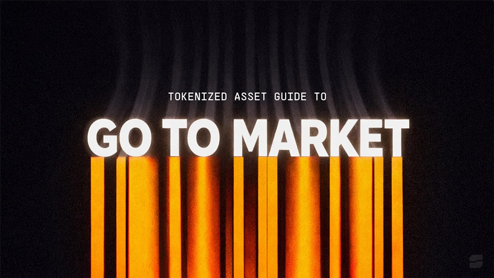 Sabai Protocol visual with the text “Tokenized Asset Guide to Go to Market,” showing a bright launch-style design for bringing tokenized assets to market.