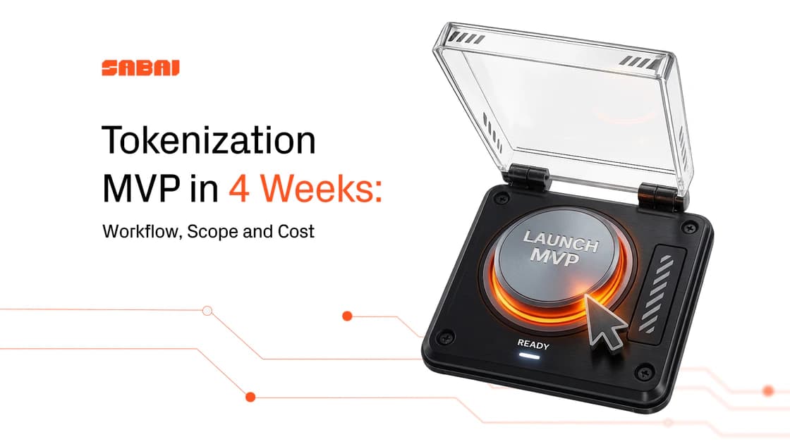 Tokenization MVP in 4 Weeks: Workflow, What Goes Into a Launch, and What It Costs